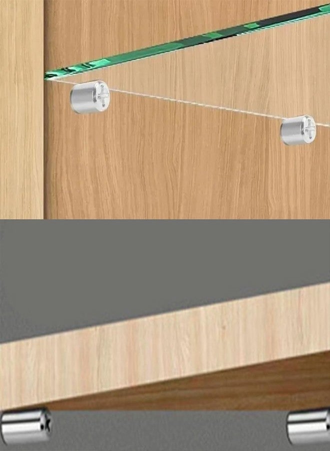 SPRADE 20PCS Shelf Support Pegs, Shelf Pins with Anti-Slip Silicone Sleeve, Pegs for Shelves for Kitchen Cabinet, Cupboard, Bookcase, Closet and Wooden Case SPRADE® - Image 3